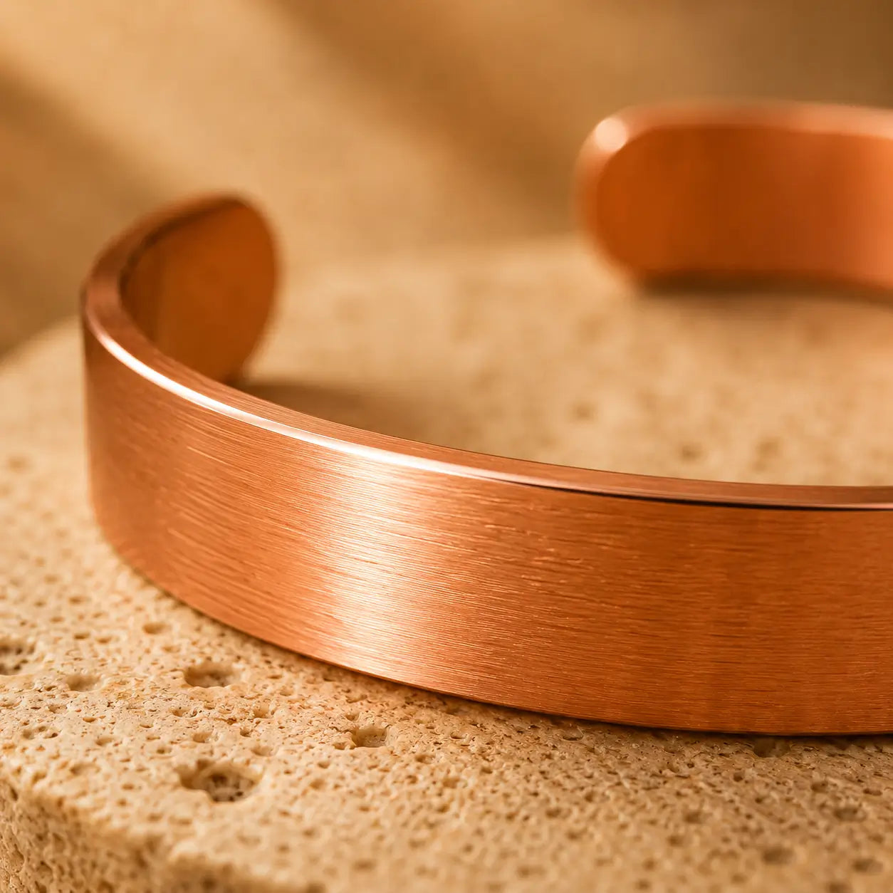 Pack Vitalité Homme Premium – Bracelet & Bague en Cuivre Rouge