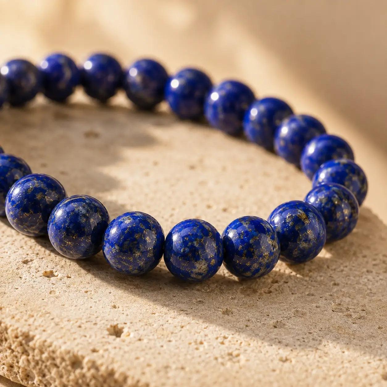 Bracelet en Lapis-Lazuli