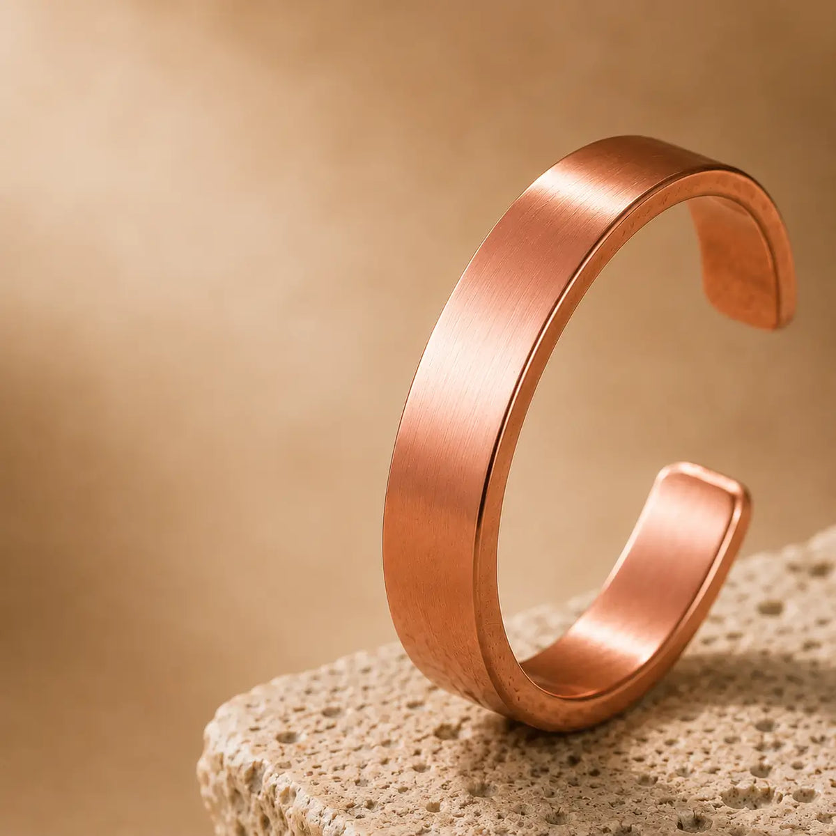 Bague Cuivre Rouge Classique
