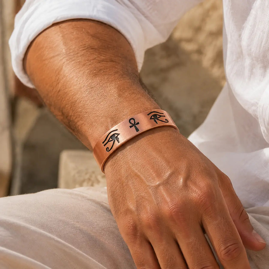 Bracelet Protection & Vie d’Horus