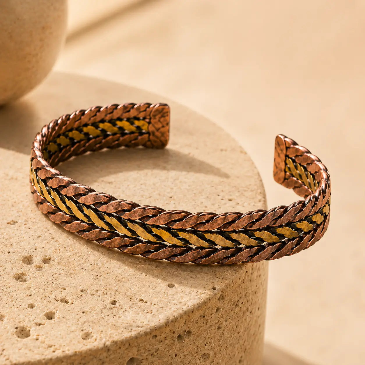 🏛️ Pack Héritage de Carthage — Bracelet Tressé Carthago + Bracelet Force d’Hannibal + Bague Offerte